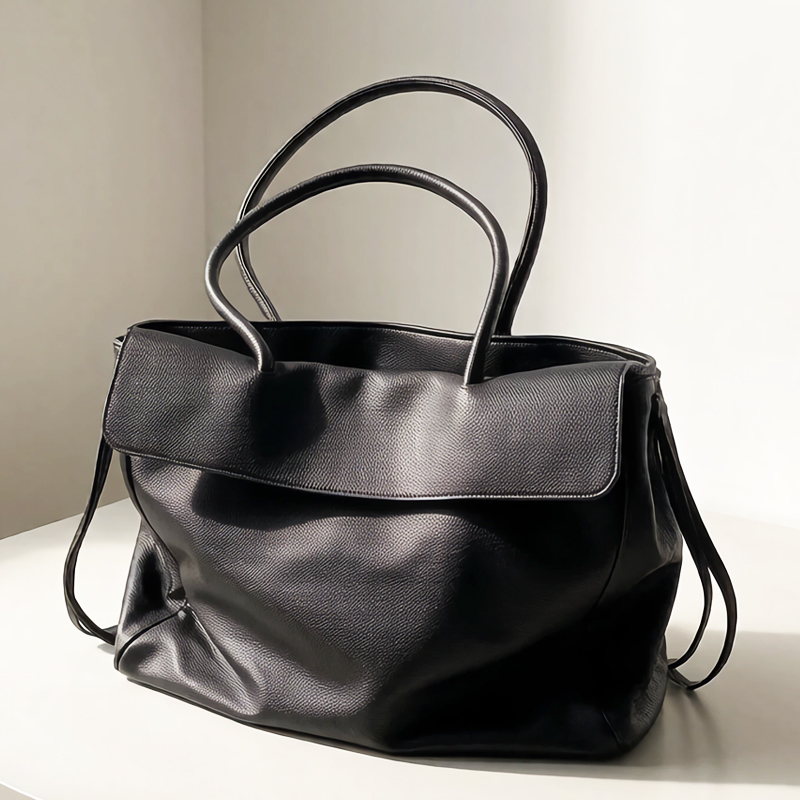 Luxury Bag Collection - 女性用ブリーフケーストートバッグ 高級デザイナーハンドバッグと財布 2025年新作 PUグレイン素材 マルチコンパートメントデザイン 脇下ショルダーバッグ