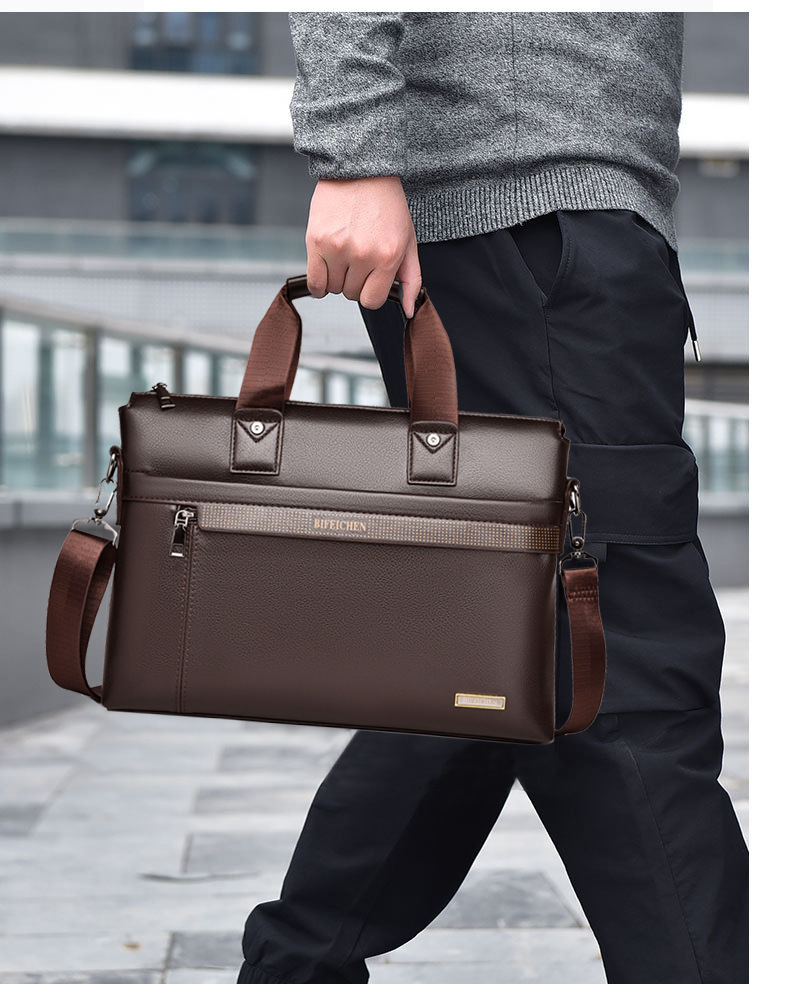 Luxury Bags Vintage - 2026 新しい高級ブランド男のハンドバッグ革ラップトップブリーフケースビジネス A4 ドキュメントバッグ IPAD オフィス男性ヴィンテージショルダーバッグ