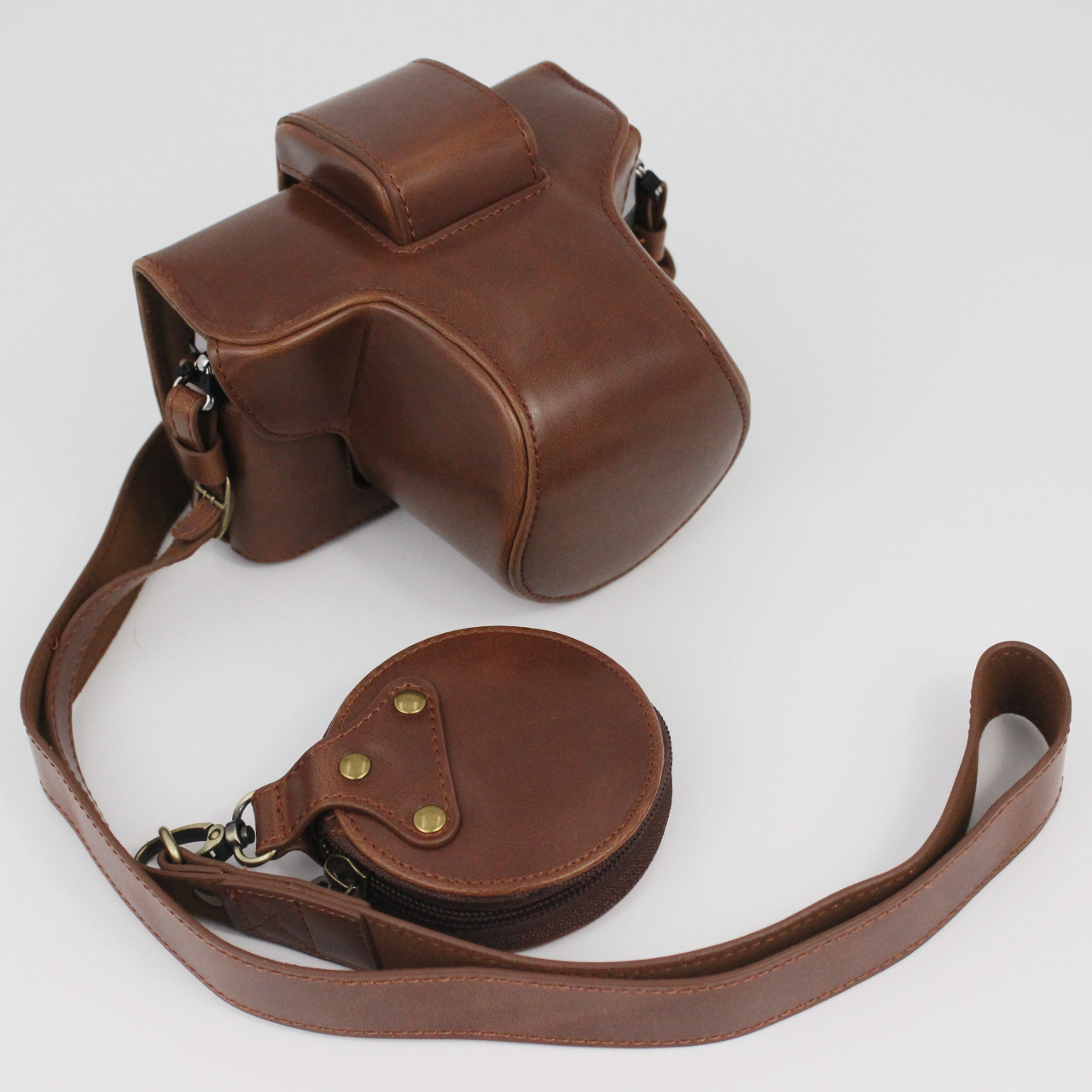 Luxury Bags Videos - 高級PUレザーケース カメラビデオバッグ ボディカバー プロテクター Nikon ZFC