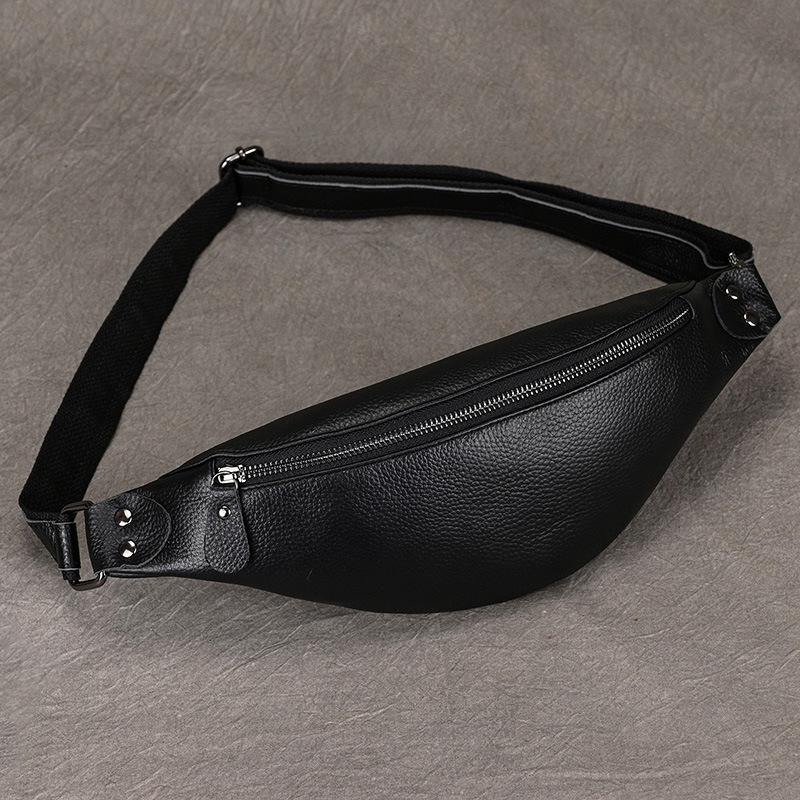2024年 メンズ ウエストバッグ 本革 アウトドア レザー - Luxury Bags Vintage のレビューと価格