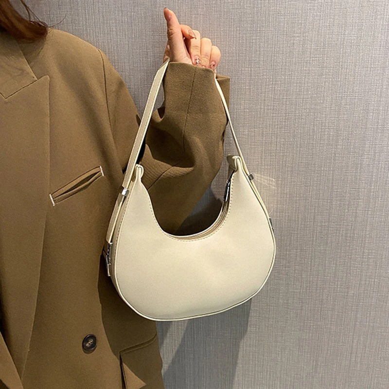女性用脇の下バッグ 高級PUレザーショルダーバッグ 小さなク - Luxury Bag Collection のレビューと価格