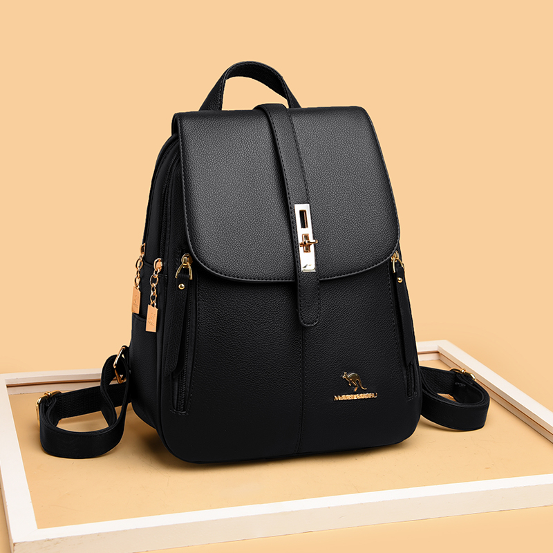 女の子のための高級レザーバックパック,カジュアルなデイパック - Luxury Bags Vintage のレビューと価格