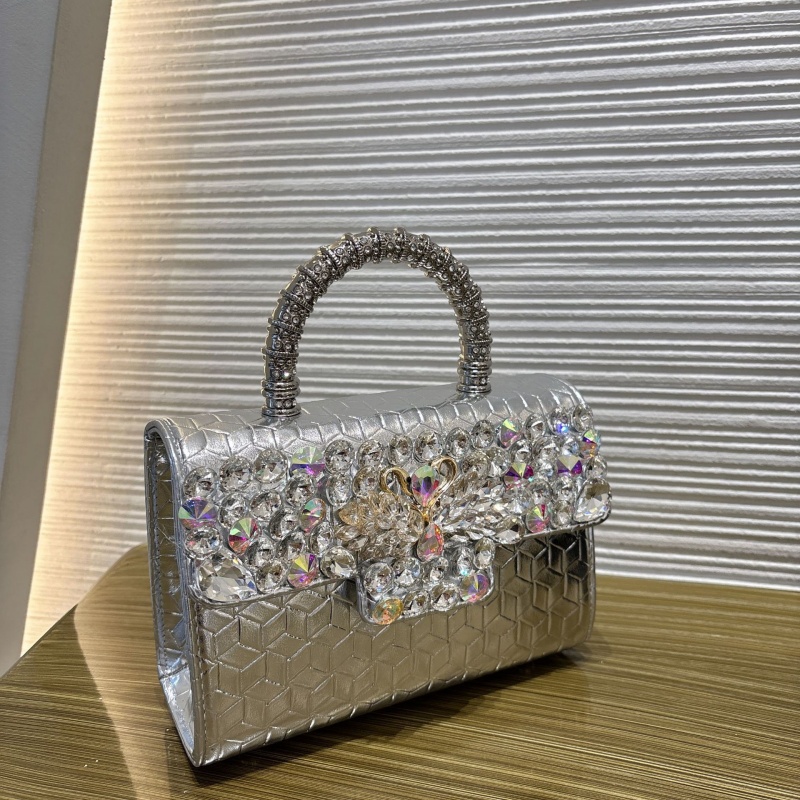 高級グリッタークリスタルラインストーンイブニングバッグヴィン - Luxury Bag Collection のレビューと価格