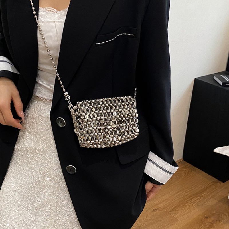 PU 高級感 ソリッドカラー イブニングバッグ 透かし彫り  - Luxury Bags Sale のレビューと価格